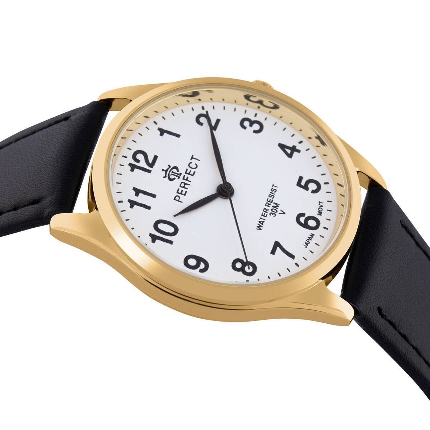 Zegarek damski Perfect GX041-11 na czarnym pasku. Damski zegarek Perfect. Zegarek damski na czarnym pasku. Zegarek damski klasyczny. Zegarek damski na prezent (2).jpg