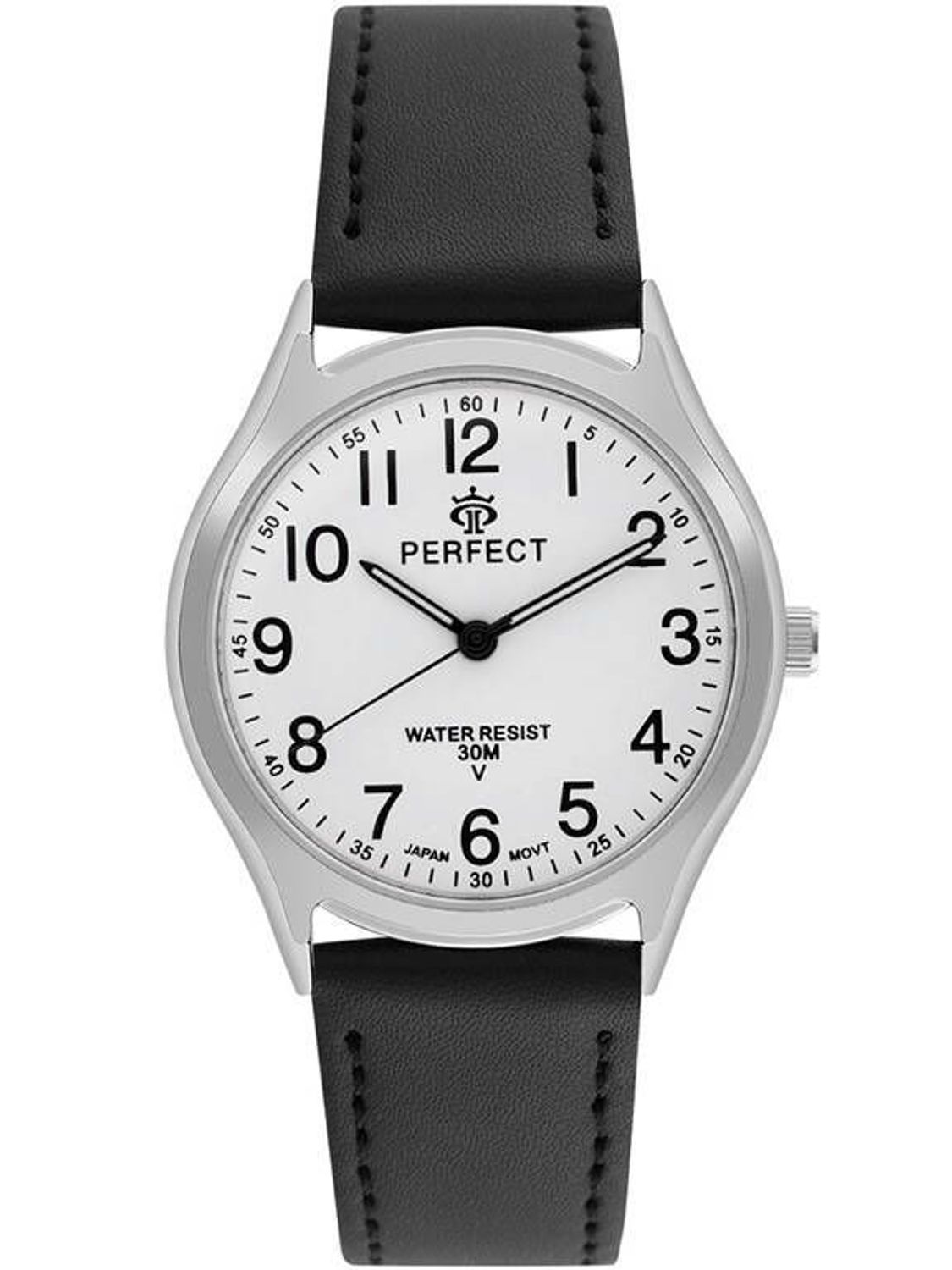 Zegarek damski Perfect GX068-01 na czarnym pasku. Damski zegarek Perfect. Zegarek damski na czarnym pasku. Zegarek damski klasyczny. Zegarek damski na prezent (3).jpg