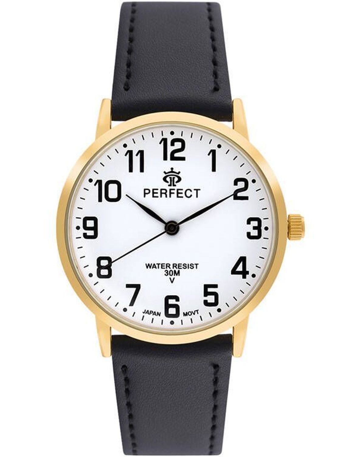 Zegarek damski Perfect GX093-11 na czarnym pasku (1).jpg