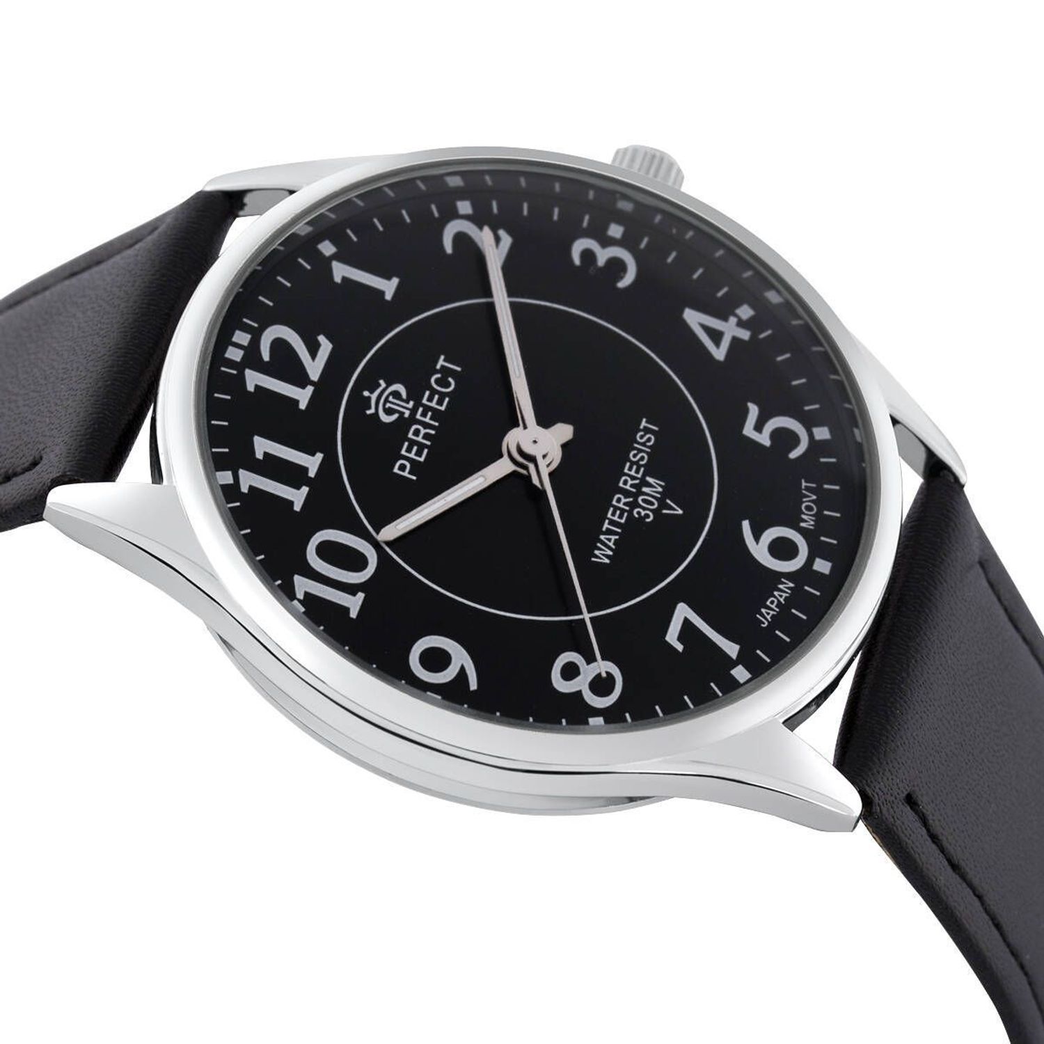Zegarek męski Perfect GXB141-05 na czarnym pasku. Męski zegarek Perfect. Zegarek męski na czarnym pasku. Zegarek męski klasyczny. Zegarek męski na prezent. Zegarek z wyraźną tarcza.  (3) — kopia.jpg
