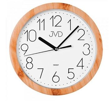 Zegar ścienny imitacja drewna 25 cm JVD H612.18. ✓Zegary ścienne✓Zegar ścienny ✓Nowoczesne zegary✓ Autoryzowany sklep.jpg