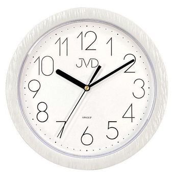 Zegar ścienny biały JVD 25 cm H612.21.jpg