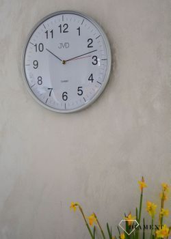 Zegar ścienny do salonu srebrny JVD HA16.1 ✓Zegary ścienne ✓ Nowoczesne zegary✓  Autoryzowany sklep✓ Kurier Gratis 24h✓ Gwarancja najniższej ceny✓ ➤Zapraszamy! (2).JPG