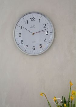 Zegar ścienny do salonu srebrny JVD HA16.1 ✓Zegary ścienne ✓ Nowoczesne zegary✓  Autoryzowany sklep✓ Kurier Gratis 24h✓ Gwarancja najniższej ceny✓ ➤Zapraszamy! (7).JPG