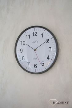 Zegar ścienny do salonu szary JVD HA16.2 ✓Zegary ścienne ✓ Nowoczesne zegary✓  Autoryzowany sklep✓ Kurier Gratis 24h✓ Gwarancja najniższej ceny✓ ➤Zapraszamy! (3).JPG