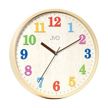 Zegar ścienny dla dziecka kolorowy JVD HA49.1.jpg