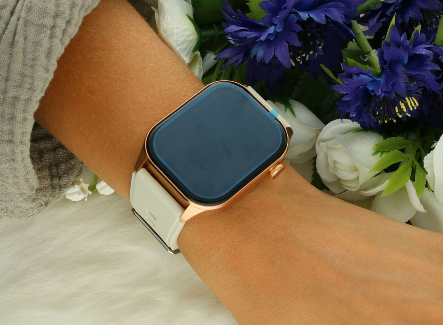 Poznaj Smartwatch HB18 – zegarek z funkcją pomiaru glukozy, ciśnienia, pulsu i wielu innych parametrów zdrowotnych. Wodoszczelny, z 15+ trybami sportowymi, 1.jpg