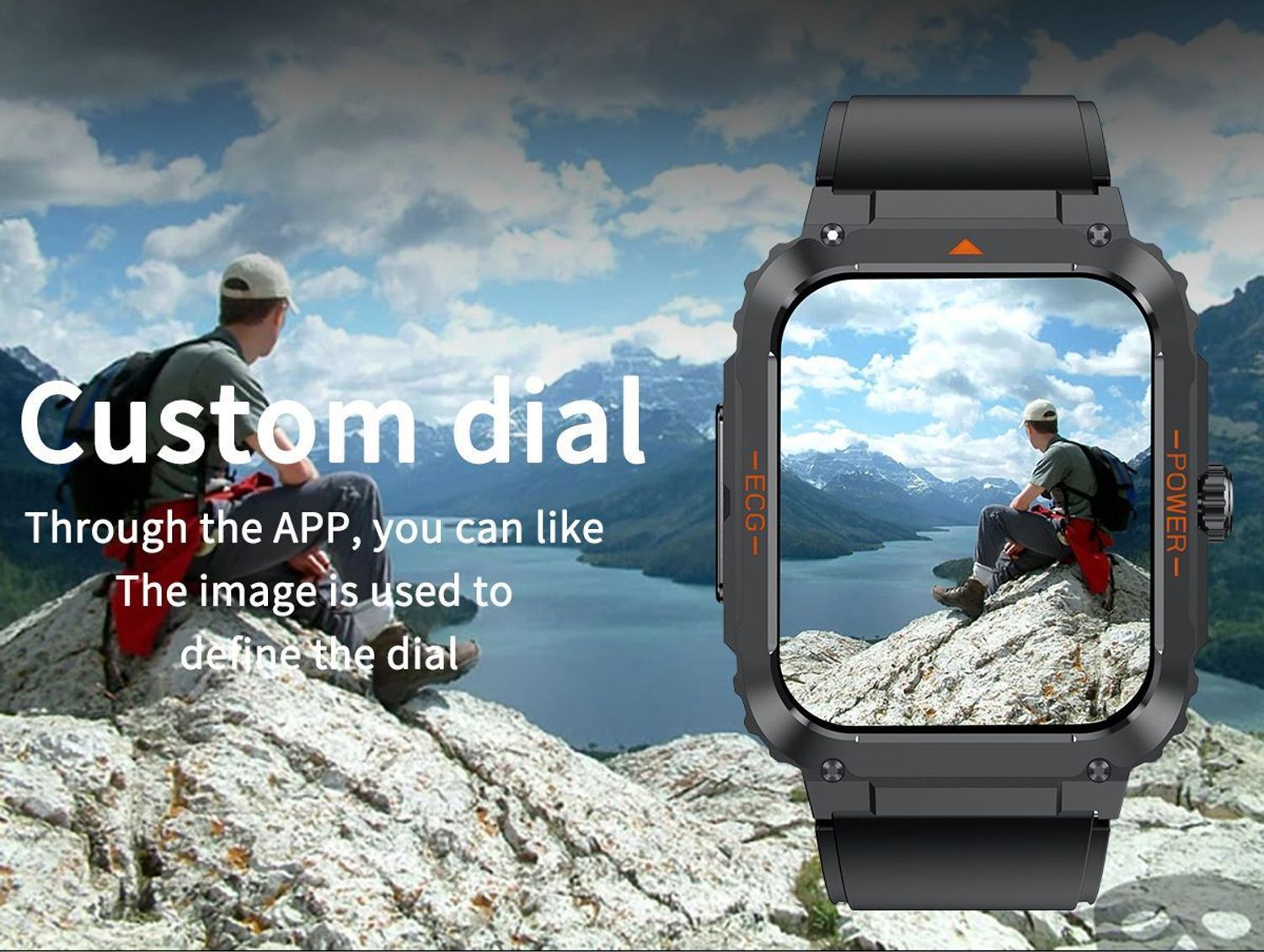 Nowoczesny smartwatch Hagen HB21 z ekranem 1.92”, pomiarem glukozy, EKG, SpO₂, 100+ trybami sportowymi, IP67, aplikacją H Band. Zdrowie i technologia na Twoim nadgarstku.22.jpg