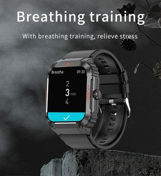 Nowoczesny smartwatch Hagen HB21 z ekranem 1.92”, pomiarem glukozy, EKG, SpO₂, 100+ trybami sportowymi, IP67, aplikacją H Band. Zdrowie i technologia na Twoim nadgarstku.7.jpg