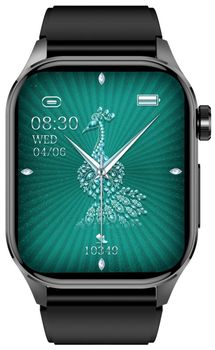 Odkryj Smartwatch HB30 z ekranem AMOLED 2.04”, funkcjami EKG, glukozy, SpO₂ i 100+ trybami sportowymi. Wodoszczelność IP68, aplikacja H Band, język polski.44.jpg