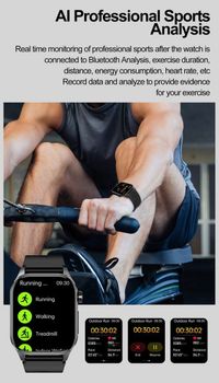 Odkryj Smartwatch HB30 z ekranem AMOLED 2.04”, funkcjami EKG, glukozy, SpO₂ i 100+ trybami sportowymi. Wodoszczelność IP68, aplikacja H Band, język polski.5555.jpg