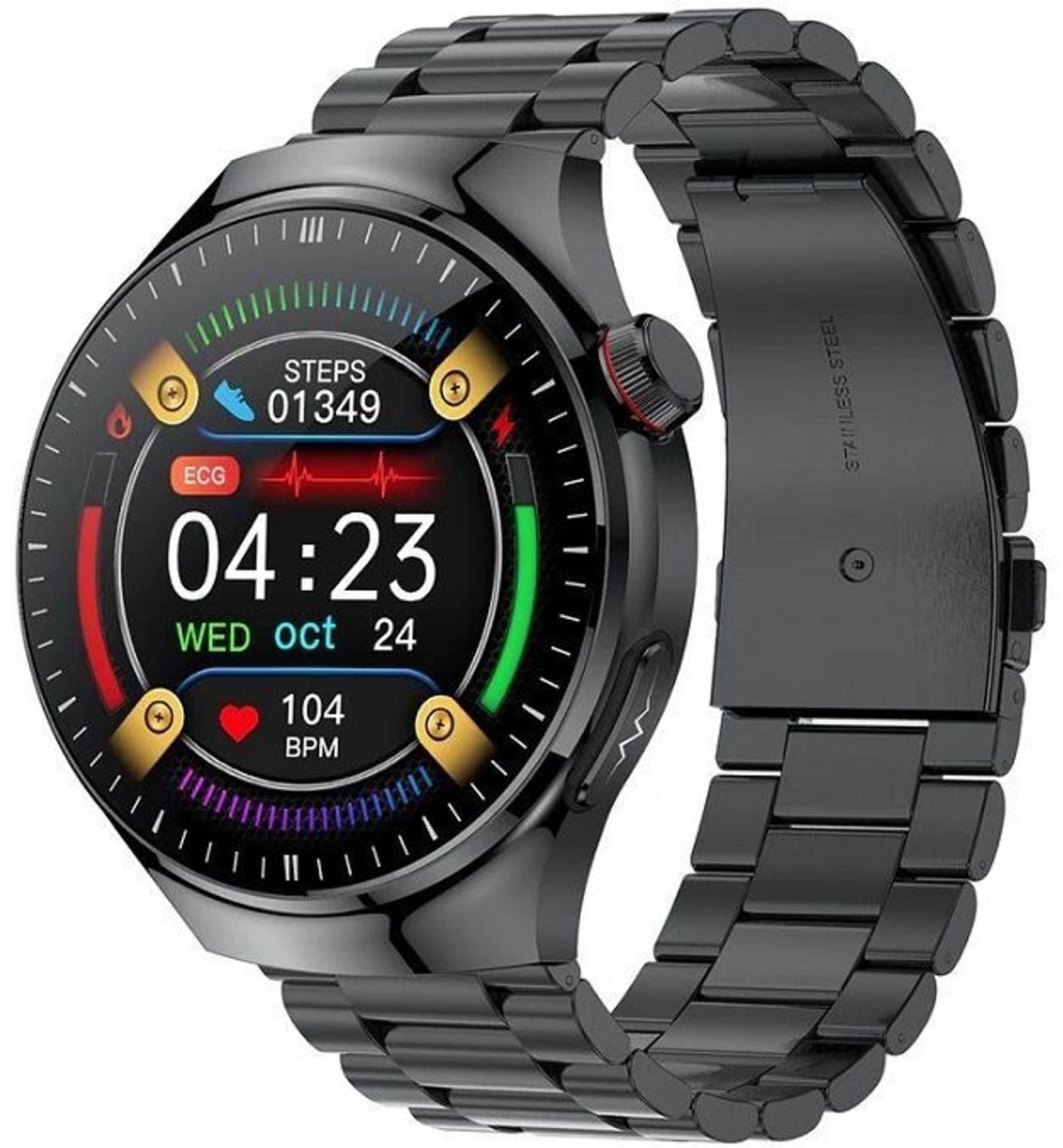 Odkryj Smartwatch HB41 z ekranem AMOLED 1,43”, pomiarem glukozy, ciśnienia, EKG i SpO₂. Ponad 100 trybów sportowych, polskie menu, IP68, DeepFit – idealny zegarek dla aktywnych.1.jpg