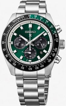 Zegarek męski Seiko Prospex Speedtimer HBJ003P1 Solar – zielona tarcza, stalowa bransoleta mm.jpg