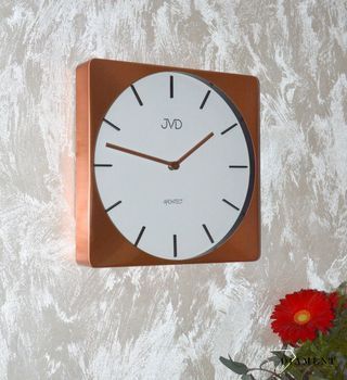 Zegar ścienny kwadratowy różowe złoto JVD HC10.3  ✓ zegar ścienny nowoczesny ✓zegary ścienne w sklepie z zegarami Zegarki-Diament.pl  (4).JPG