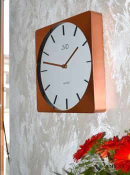 Zegar ścienny kwadratowy różowe złoto JVD HC10.3  ✓ zegar ścienny nowoczesny ✓zegary ścienne w sklepie z zegarami Zegarki-Diament.pl  (5).JPG
