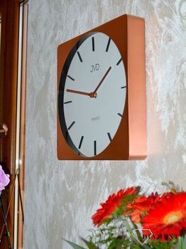 Zegar ścienny kwadratowy różowe złoto JVD HC10.3  ✓ zegar ścienny nowoczesny ✓zegary ścienne w sklepie z zegarami Zegarki-Diament.pl  (6).JPG