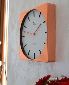 Zegar ścienny kwadratowy różowe złoto JVD HC10.3  ✓ zegar ścienny nowoczesny ✓zegary ścienne w sklepie z zegarami Zegarki-Diament.pl  (9).JPG