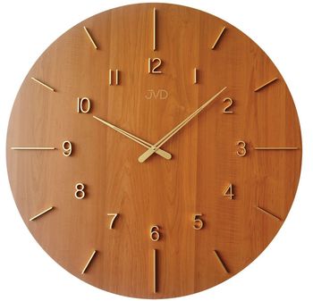 Zegar ścienny duży drewniany 70 cm HC701.1 jasny brąz.jpg