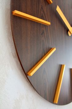 Zegar ścienny duży drewniany 70 cm HC702.1 ciemny brąz. Zegar ścienny nowoczesny. Duży zegar ścienny nowoczesny.  (6).JPG