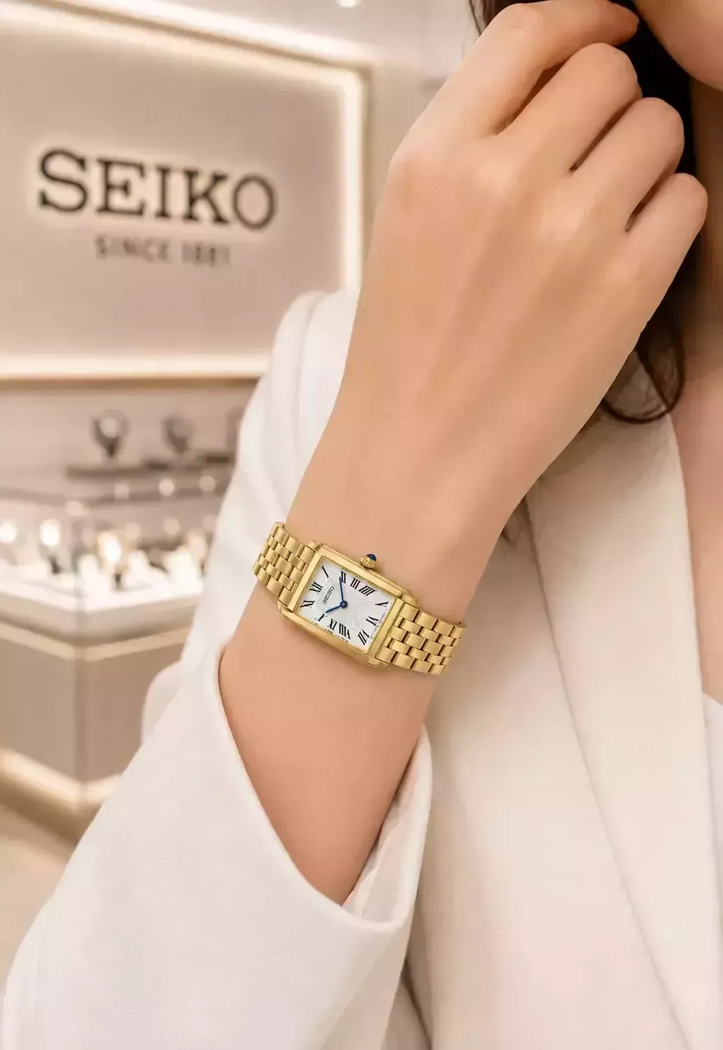 Zegarek Seiko HGG001P1 Classic Lady Quartz zegarek damski złoty.jpg