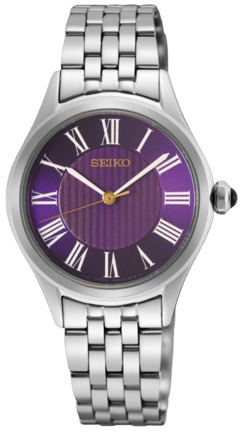 Zegarek damski Seiko HGH004P1 Limited Edition z fioletową tarczą na bransolecie.jpg