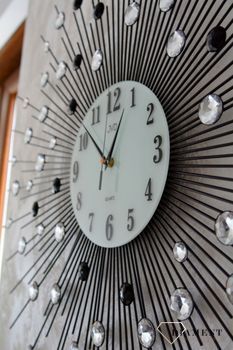 Zegar ścienny duży nowoczesny JVD HJ21✓Zegary ścienne DUŻY ✓ZEGAR ŚCIENNY 3D✓ Nowoczesny zegar ✓Zegar na ścianę  (1).JPG
