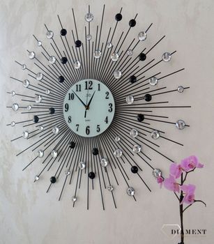 Zegar ścienny duży nowoczesny JVD HJ21✓Zegary ścienne DUŻY ✓ZEGAR ŚCIENNY 3D✓ Nowoczesny zegar ✓Zegar na ścianę  (2).JPG