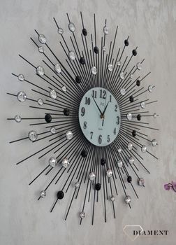Zegar ścienny duży nowoczesny JVD HJ21✓Zegary ścienne DUŻY ✓ZEGAR ŚCIENNY 3D✓ Nowoczesny zegar ✓Zegar na ścianę  (4).JPG