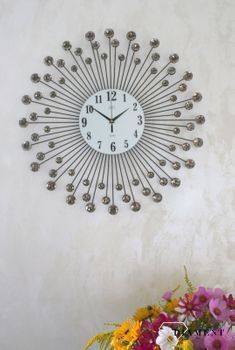 Zegar ścienny 60 cm czarny 'Kryształowa ściana' JVD HJ23.2 ✓Zegary ścienne 60 cm ✓Zegar ścienny duży✓Nowoczesne zegary✓ Ekskluzywne zegary na ścianę ✓ Kurier Gratis 24h✓ (4).JPG