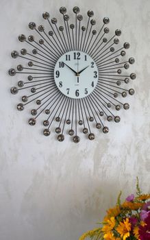 Zegar ścienny 60 cm czarny 'Kryształowa ściana' JVD HJ23.2 ✓Zegary ścienne 60 cm ✓Zegar ścienny duży✓Nowoczesne zegary✓ Ekskluzywne zegary na ścianę ✓ Kurier Gratis 24h✓ (5).JPG