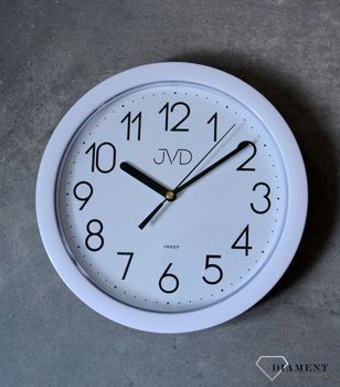 Zegar ścienny biały JVD HP612.1 ✓Zegary ścienne✓Zegar ścienny ✓Nowoczesne zegary (1).JPG