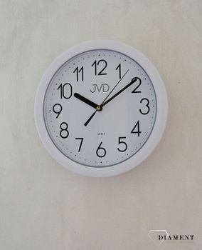 Zegar ścienny biały JVD HP612.1 ✓Zegary ścienne✓Zegar ścienny ✓Nowoczesne zegary (3).JPG