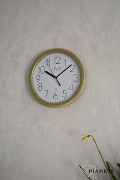 Zegar na ścianę złoty 25 cm  ✓Zegary ścienne✓ Zegar ścienny ✓Nowoczesne zegary✓ Autoryzowany sklep✓ Kurier Gratis 24h✓ Gwarancja najniższej ceny✓Zwrot 30 dni✓Negocjacje ➤Zapraszamy! (5).JPG