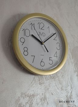 Zegar na ścianę złoty 25 cm  ✓Zegary ścienne✓ Zegar ścienny ✓Nowoczesne zegary✓ Autoryzowany sklep✓ Kurier Gratis 24h✓ Gwarancja najniższej ceny✓Zwrot 30 dni✓Negocjacje ➤Zapraszamy! (8).JPG