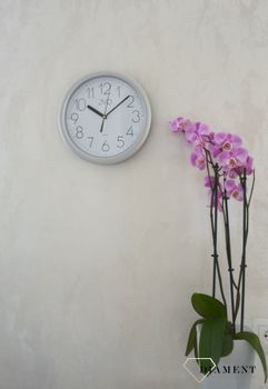 Zegar na ścianę do pokoju szary✓ Zegary ścienne✓ Zegar ścienny ✓Nowoczesne zegary (6).JPG