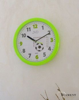 Zegar na ścianę dla dziecka Piłka nożna HP612.D4. Zegar ścienny dla chłopca z motywem piłki nożnej.  (2).JPG