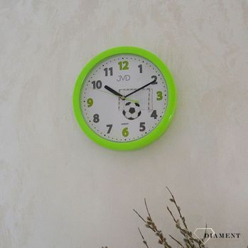 Zegar na ścianę dla dziecka Piłka nożna HP612.D4. Zegar ścienny dla chłopca z motywem piłki nożnej.  (5).JPG