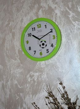 Zegar na ścianę dla dziecka Piłka nożna HP612.D4. Zegar ścienny dla chłopca z motywem piłki nożnej.  (6).JPG