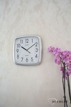 Zegar na ścianę do pokoju srebrny HP615.2  ✅ Zegar na ścianę do pokoju srebrny ✅ Zegary ścienne ✅ Nowoczesne zegary  (2).JPG