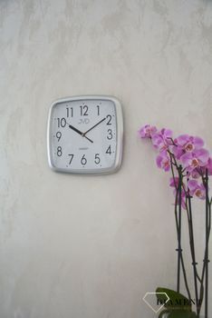 Zegar na ścianę do pokoju srebrny HP615.2  ✅ Zegar na ścianę do pokoju srebrny ✅ Zegary ścienne ✅ Nowoczesne zegary  (3).JPG