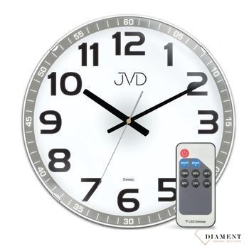 Zegar ścienny JVD z podświetleniem tarczy na pilot HPC11A (2).jpg