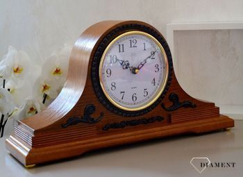 Drewniany zegar kominkowy (5).JPG