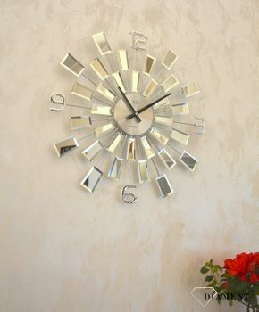 Zegar ścienny 49 cm z kryształkami Cristal JVD HT100.1✓Zegary ścienne✓Zegar ścienny duży✓Nowoczesne zegary✓ (2).JPG