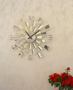 Zegar ścienny 49 cm z kryształkami Cristal JVD HT100.1✓Zegary ścienne✓Zegar ścienny duży✓Nowoczesne zegary✓ (3).JPG