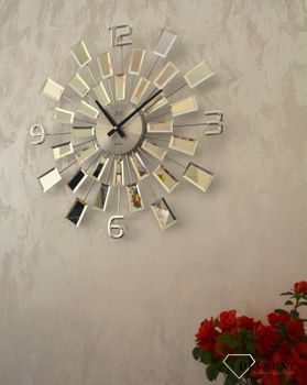 Zegar ścienny 49 cm z kryształkami Cristal JVD HT100.1✓Zegary ścienne✓Zegar ścienny duży✓Nowoczesne zegary✓ (5).JPG