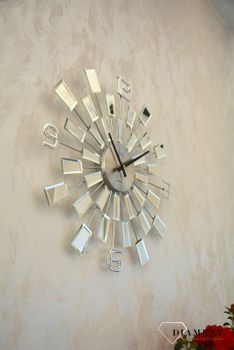 Zegar ścienny 49 cm z kryształkami Cristal JVD HT100.1✓Zegary ścienne✓Zegar ścienny duży✓Nowoczesne zegary✓ (7).JPG