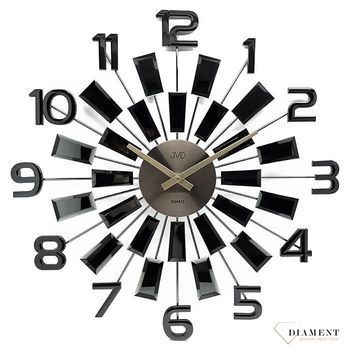 Zegar ścienny duży nowoczesny z kryształkami 49 cm JVD HT100 (1).jpg