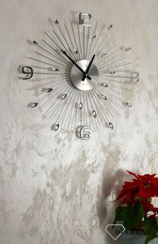 Zegar ścienny 49cm z kryształkami Cristal JVD HT104✓Zegary ścienne✓Zegar ścienny duży✓Nowoczesne zegary✓ Autoryzowany sklep✓ Kurier Gratis 24h (2).JPG