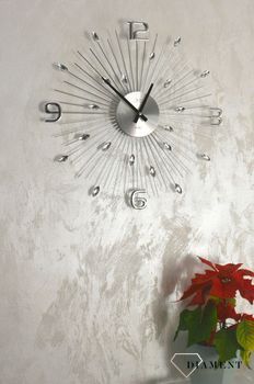 Zegar ścienny 49cm z kryształkami Cristal JVD HT104✓Zegary ścienne✓Zegar ścienny duży✓Nowoczesne zegary✓ Autoryzowany sklep✓ Kurier Gratis 24h (5).JPG