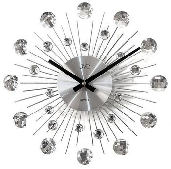 Zegar ścienny nowoczesny srebrny 35 cm JVD HT111.1.jpg